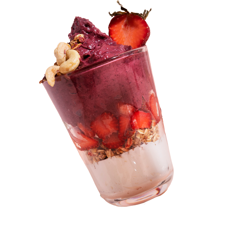 Fresh Wild Berry Greek Yogurt Fruit Fusion